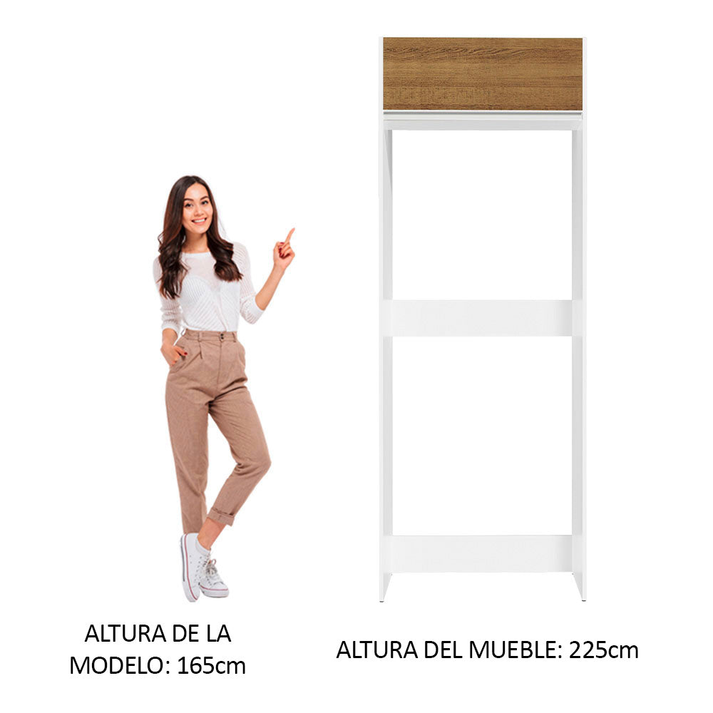 Mueble de Cocina para Nevera Glamy 1 Puerta Abatible