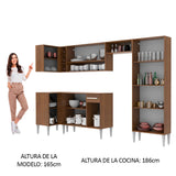 Cocina Integral de Esquina Emilly Sun 3.50 m