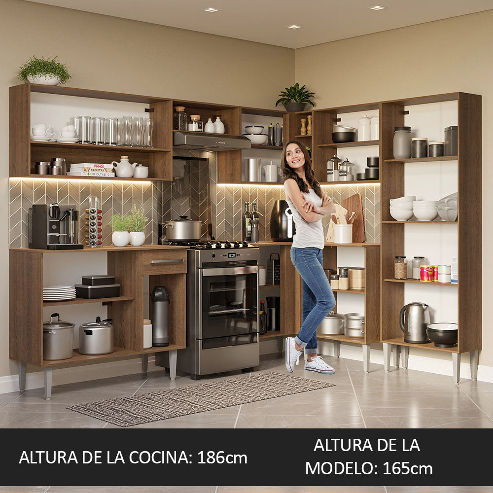 Cocina Integral de Esquina Emilly 4.20 m 02