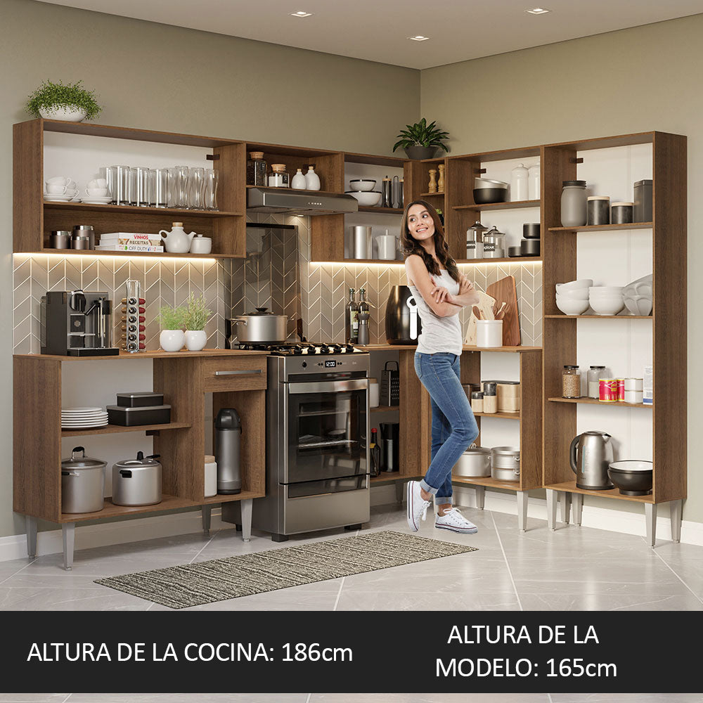 Cocina Integral de Esquina Emilly 4.20 m 02