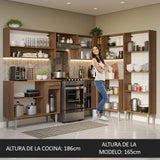 Cocina Integral de Esquina Emilly 4.20 m 02