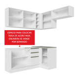 Cocina Integral de Esquina Glamy 3.50 m 07