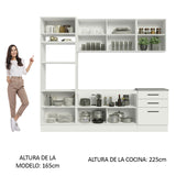 Cocina Integral Agata 2.50 Metros 01