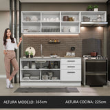 Cocina Integral Agata 2.60 Metros 02