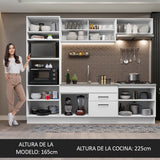 Cocina Integral Agata 2.70 Metros 03