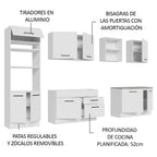 Cocina Integral Agata 3.10 Metros Blanco 02