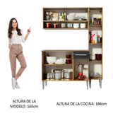 Cocina Integral Emilly Art 1.40 Metros 04
