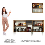 Cocina Integral Emilly Free 1.70 Metros 01