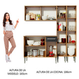 Cocina Integral Emilly Fly 1.70 Metros 05