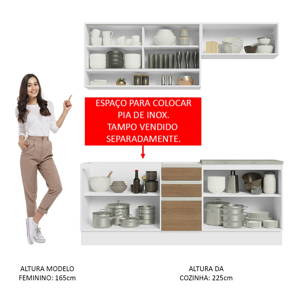 Cocina Integral Glamy 2.00 Metros 03