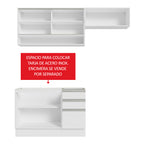 Cocina Integral Glamy 2.00 Metros Blanco 08