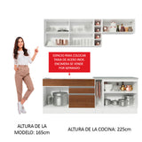 Cocina Integral Parma 2.20 Metros 03