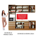 Cocina Integral Lazio 2.40 Metros
