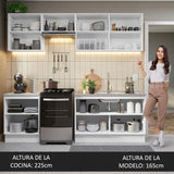 Cocina Integral Glamy 2.40 Metros 09