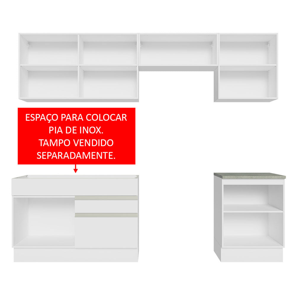 Cocina Integral Glamy 2.60 Metros 04