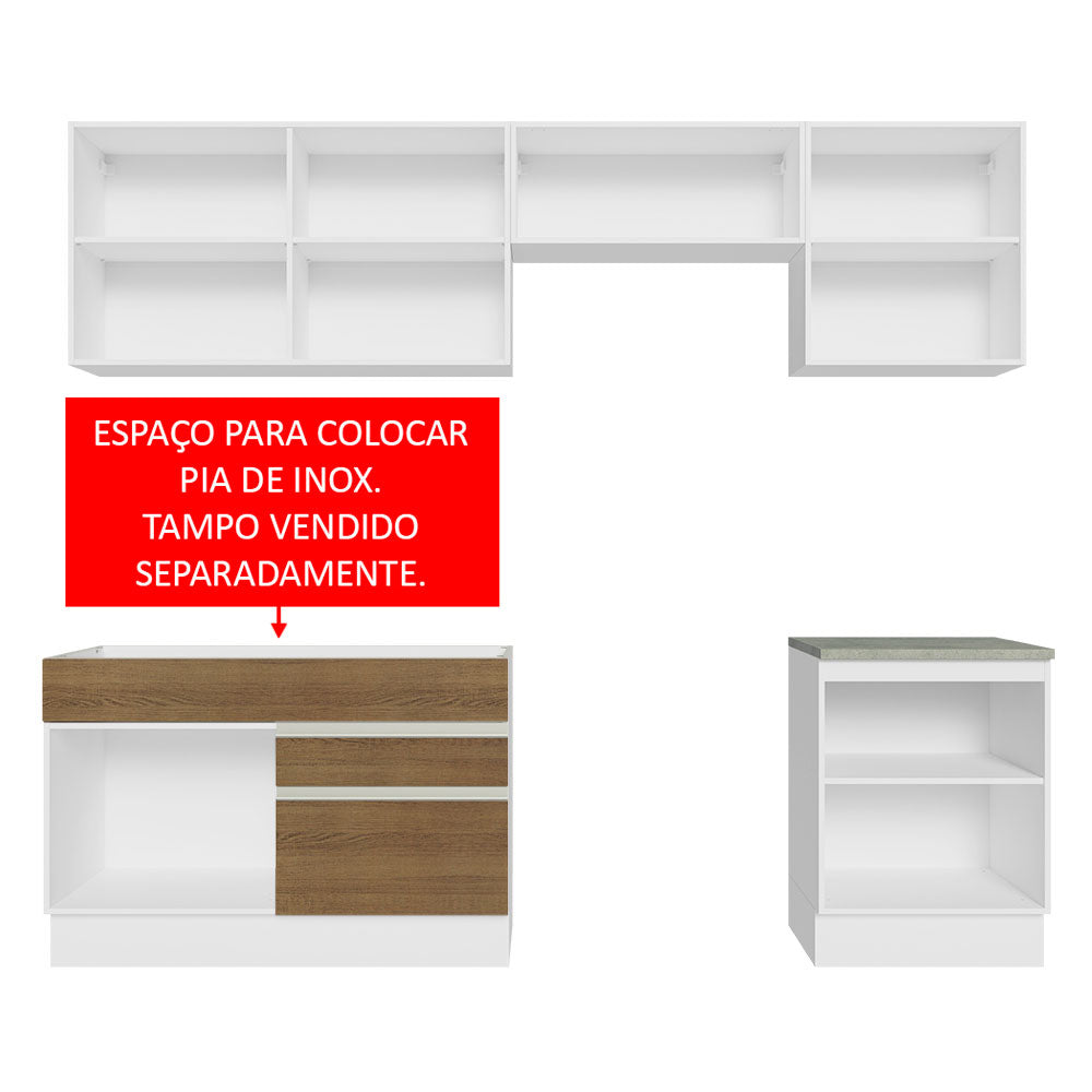 Cocina Integral Glamy 2.60 Metros 04