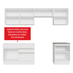 Cocina Integral Glamy 2.60 Metros Blanco 05