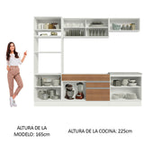 Cocina Integral Glamy 2.70 Metros 10
