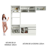 Cocina Integral Glamy 2.70 Metros 11