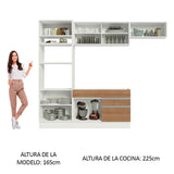 Cocina Integral Glamy 2.70 Metros 11