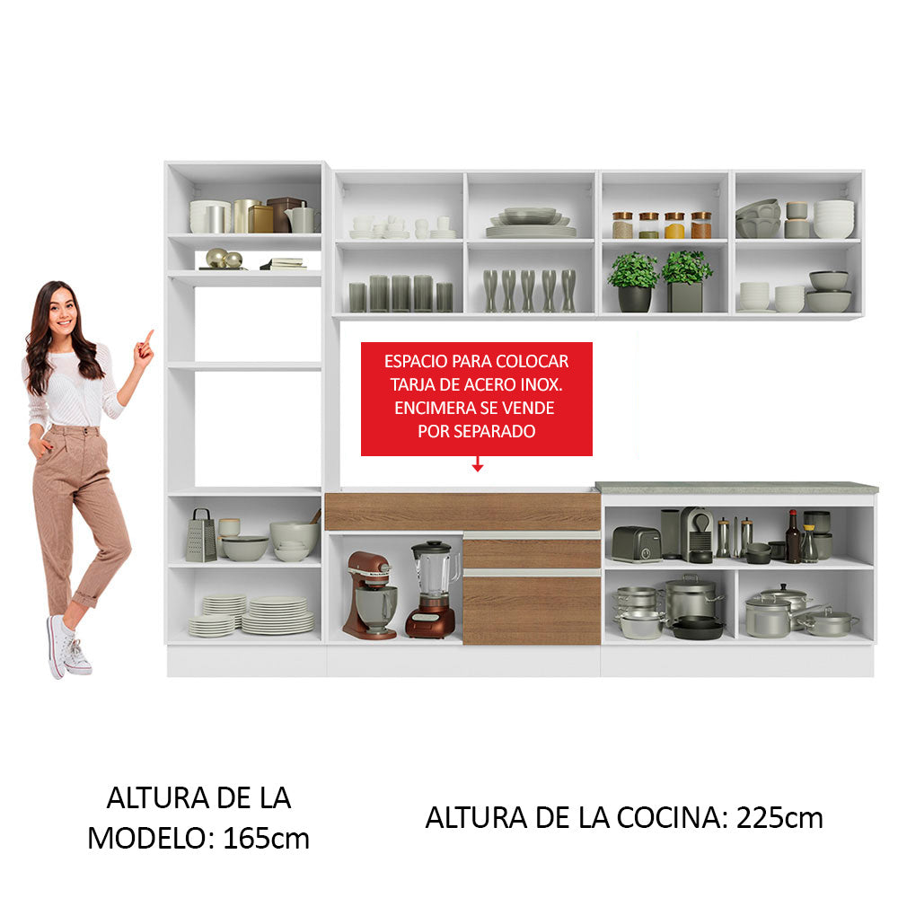 Cocina Integral Glamy 3.10 Metros 02