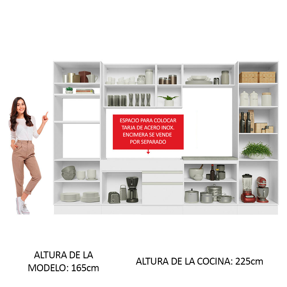 Cocina Integral Glamy 3.30 Metros