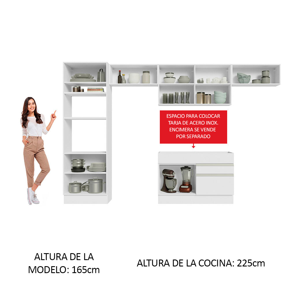 Cocina Integral Glamy 3.50 Metros