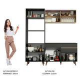 Cocina Integral Reims 1.90 m con Encimera 02