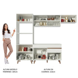 Cocina Integral Reims 2.60 m con Encimera 01