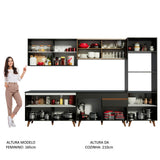 Cocina Integral Reims 3.10 m con Encimera 01