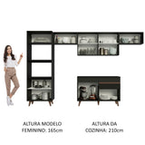 Cocina Integral Reims 3.30 m con Encimera 01