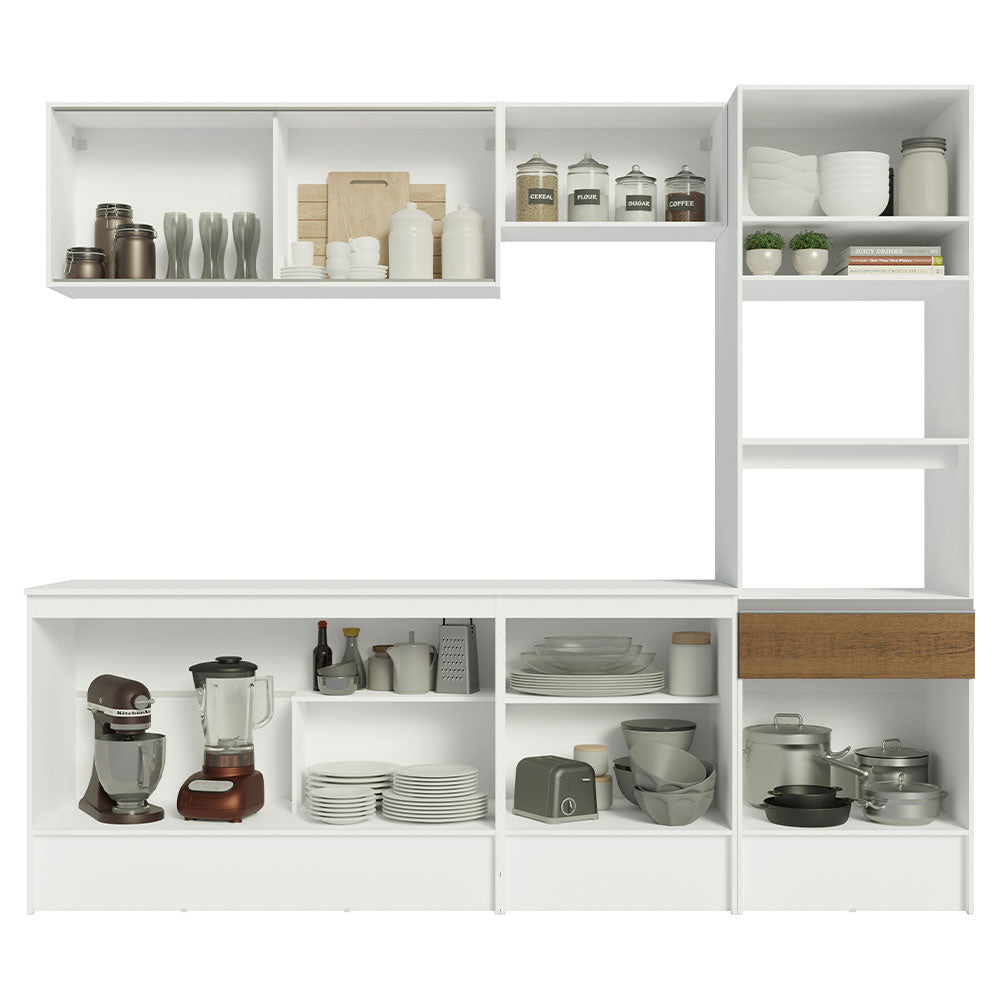 Cocina Integral Topazio 2.40 Metros con Encimera 05