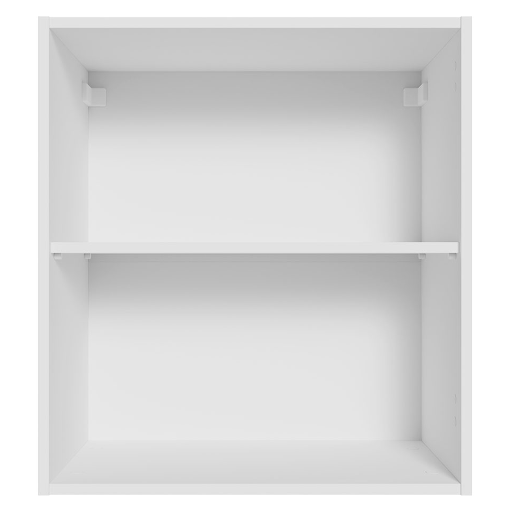 Mueble para Dormitorio Madesa Neo con 2 nichos abiertos 60 cm Blanco