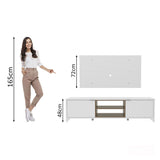 Centro de Entretenimiento para TV Metz Mesa y Panel Hasta 55 Pulgadas