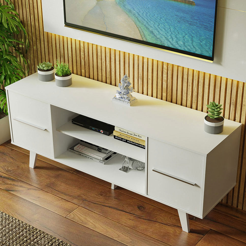 Centro Entretenimiento para TV Copenhagen Mesa y Panel Hasta 55 Pulgds