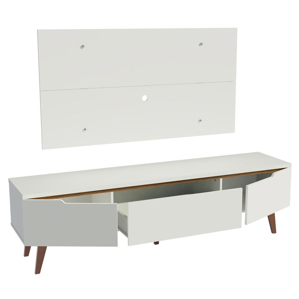 Centro de Entretenimiento para TV Reims Mesa y Panel Hasta 55 Pulgadas