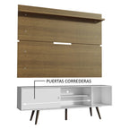 Centro de Entretenimiento para TV Cairo Mesa y Panel Hasta 65 Pulgadas