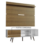 Centro de Entretenimiento para TV Cairo Mesa y Panel Hasta 65 Pulgadas
