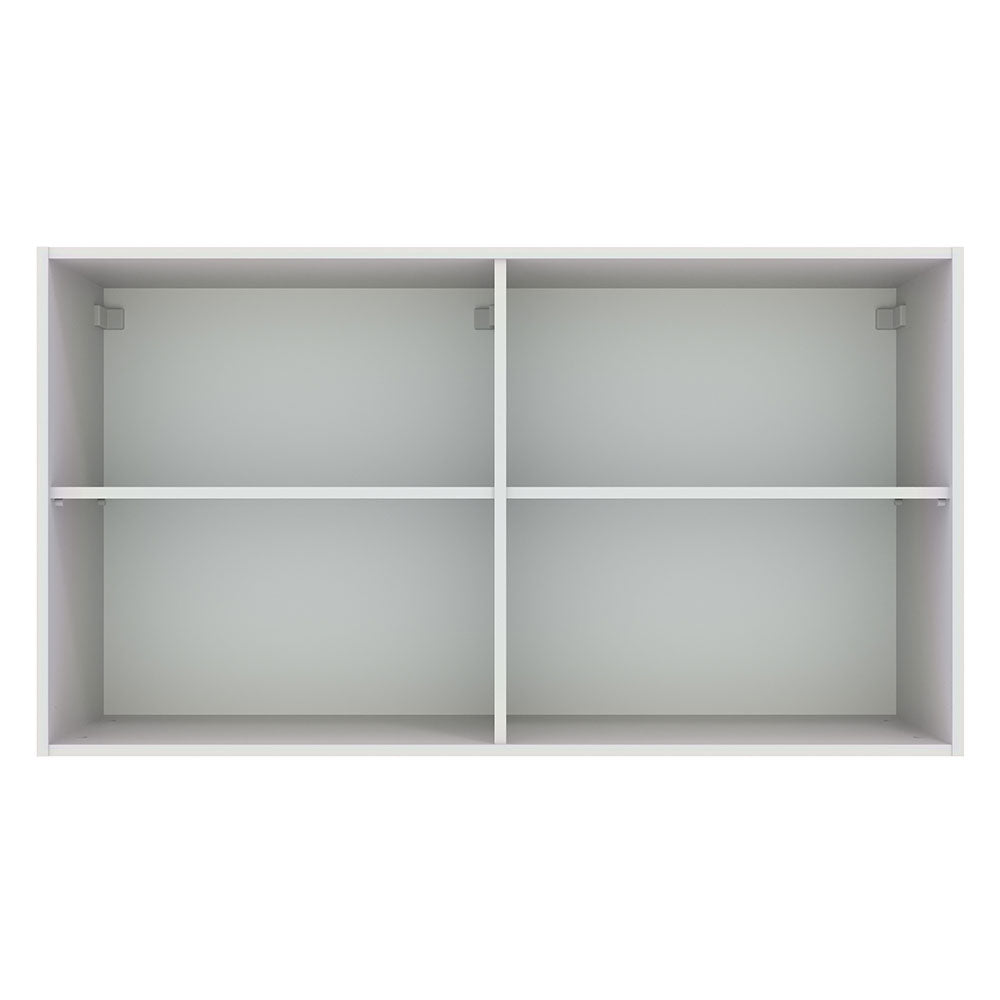 Gabinete Superior de Almacenamiento para Garaje 120 cm Multiuso Blanco Madesa