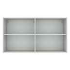 Gabinete Superior de Almacenamiento para Garaje 120 cm Multiuso Blanco Madesa