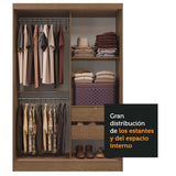 Closet Luke 2 Puertas Corredizas 1 Espejo