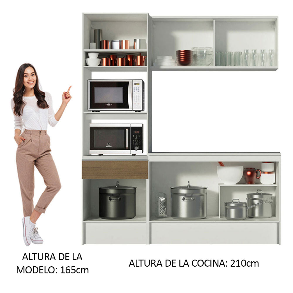Cocina Integral Diamante 1.80 m con Encimera