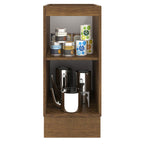 Mueble de Cocina Bajo Agata 1 Puerta 35 cm x 60 cm sin Encimera Marrón/Crema