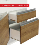 Mueble de Cocina Bajo Glamy 1.50 m 2 Puertas 2 Cajones