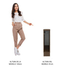 Mueble de Cocina Bajo Portapaños Glamy y Agata 20 cm Marrón