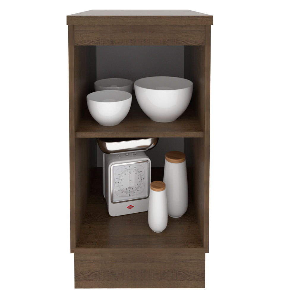 Mueble de Cocina Bajo Glamy 40 cm 1 Puerta Marrón