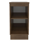 Mueble de Cocina Bajo Glamy 40 cm 1 Puerta Marrón/Blanco