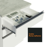 Mueble de Cocina Bajo Glamy 60 cm 3 Cajones