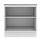 Mueble de Cocina Bajo Agata 80 cm 2 Puertas Blanco/Crema