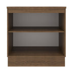 Mueble de Cocina Bajo Agata 80 cm 2 Puertas Marrón/Blanco